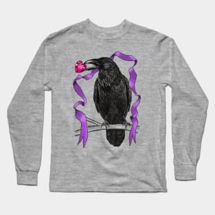 Raven Brings Gifts Long Sleeve T-Shirt